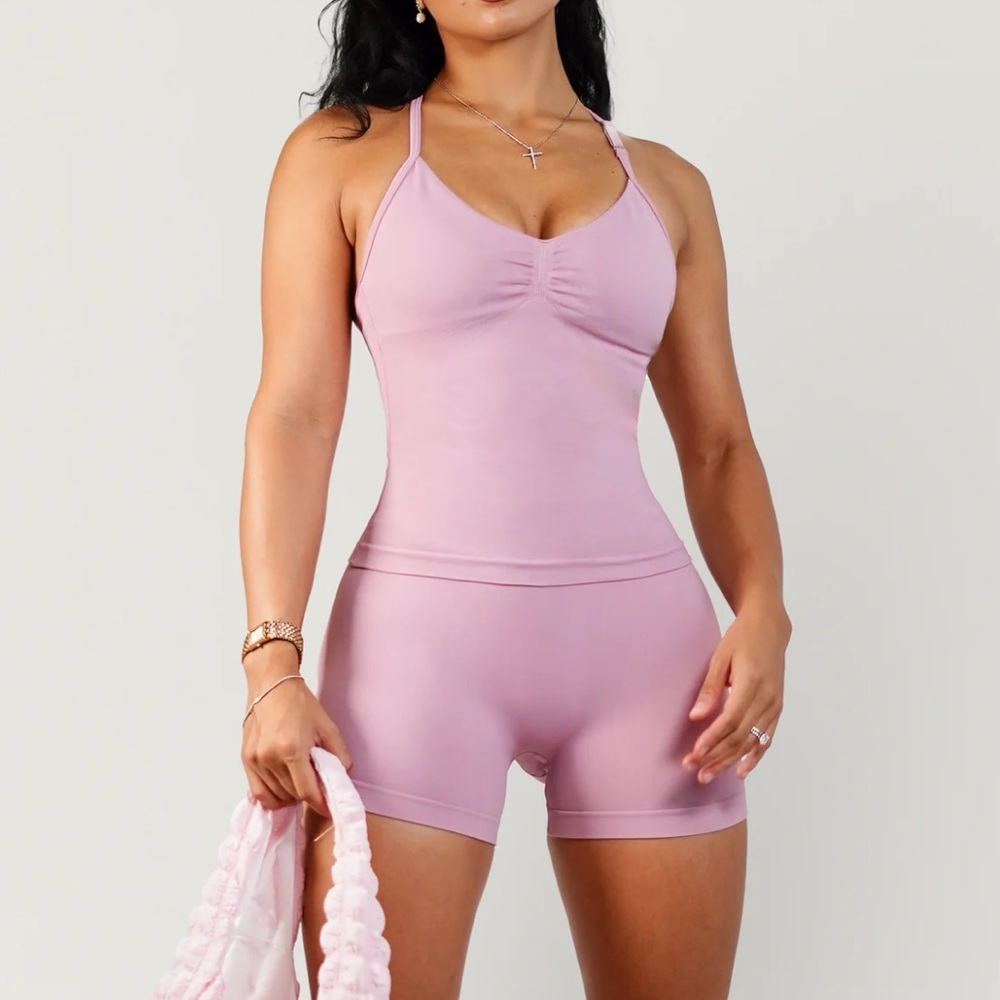 Pink Gym Set | Fitness Fashioness | Size M | New With Tags
